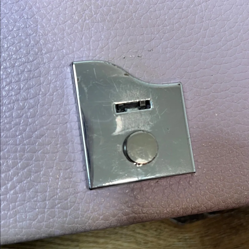 Behno Lavender Leather Mary Bag